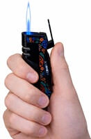 Genopfyldelig butangas lighter – funktionelt tilbehør